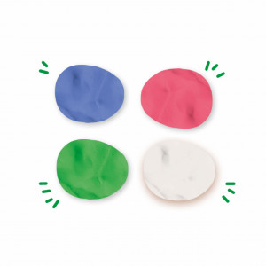 Plastilina colorata vegana pentru copii SES Relax 4 x 90 gr - Img 3