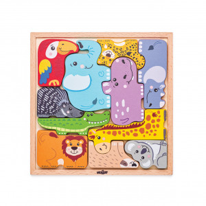 Puzzle de forme - Animale - Img 1