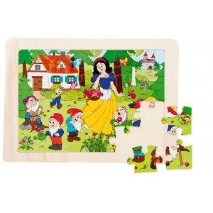 Puzzle din lemn - Alba ca zapada - Img 2