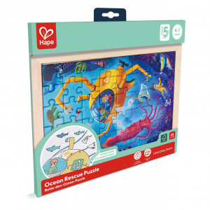 Puzzle din lemn - Salvarea Oceanului (50 piese) - Img 1