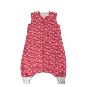 Sac de Dormit Copii pentru Primavara - Toamna cu Picioare | Bumbac 100% - Img 1