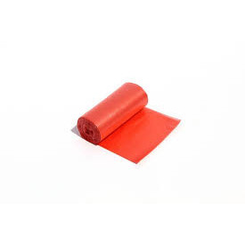 Saci menaj Solid 20 litri, rosu, 50 buc/rola