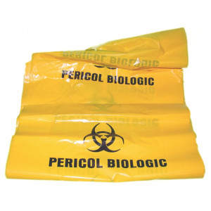 Saci Pericol Biologic 60 litri, 600x700x0.05mm
