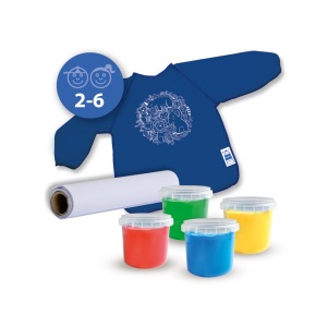 Set acuarele pentru degetele ECO si sort pentru copii - Img 6