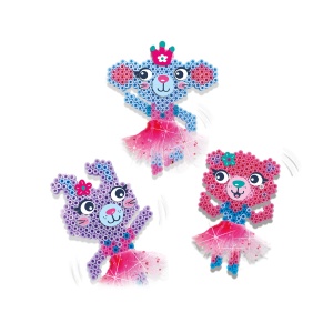 Set creativ Beedz - Margele de calcat Animale balerine - Img 6