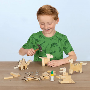 Set creativ - Dinozauri din lemn - Img 3