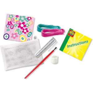 Set creativ DIY copii- Geanta brodata cu unicorn si accesorii - Img 3