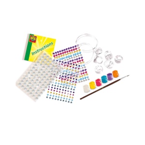 Set creativ - Inele si bratari cu diamante - Img 5