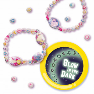 Set creativ pentru copii - Bratari cu tematica galaxie Glow in the Dark - Img 4