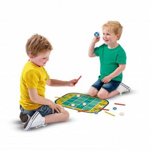 Set de 3 jocuri copii Connect Four, Dots and Boxes si joc de stivuire - Img 5