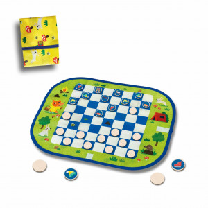 Set de 3 jocuri copii - Dame, Memorie si Vacanta - Img 2