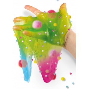 Set de mixat slime colorat cu margele si bile - Img 4