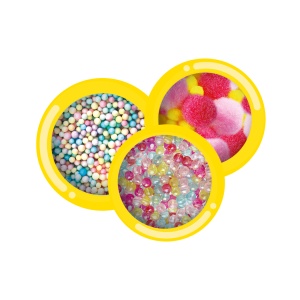 Set de mixat slime colorat cu margele si bile - Img 7