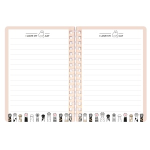 Set memo Mini Meow – 30 file + 180 notite adezive colorate - Img 3