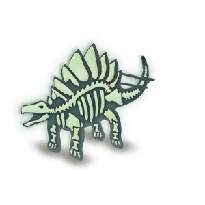 Set pentru copii cu un dinozaur din piese si vopsea fluorescenta - Img 3