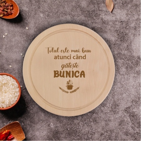 Tocător personalizat -Totul este gustos-