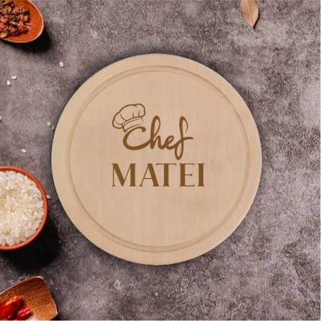 Tocător personalizat -Chef 2-
