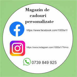 Etichetă adezivă personalizata F