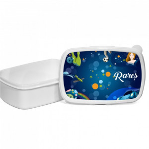 Lunch Box personalizat cu text K - Img 1