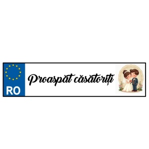 Placă auto personalizată