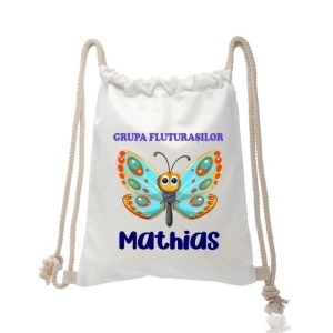 Rucsac personalizat -Grupa fluturașilor-