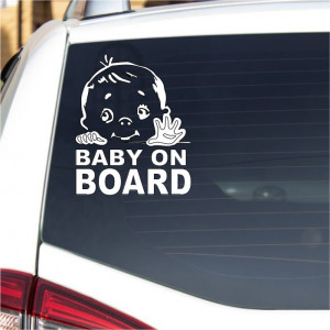 Sticker auto -Baby on board 3-