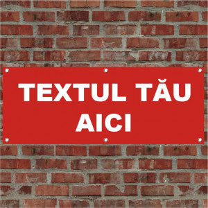 Banner personalizat