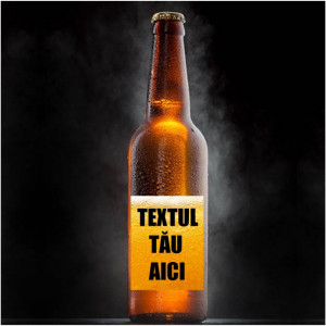 Bere personalizata cu text