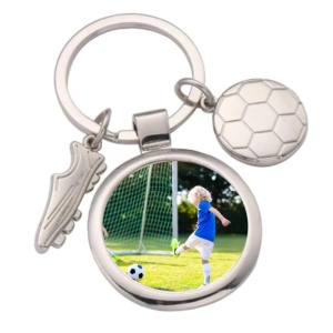 Breloc personailizat fotbal