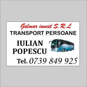 Cărți de vizită -Transport persoane-