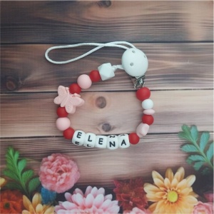 Lănțișor pentru suzetă personalizat model 16
