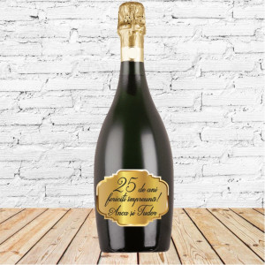 Vin spumant personalizat cu text 2--