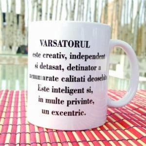Cana cu zodie-Varsator - Img 2