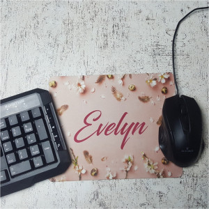 Mouse pad personalizat cu nume M2