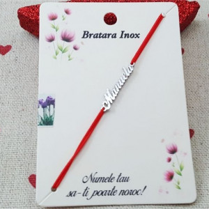 Bratara cu nume -MANUELA-