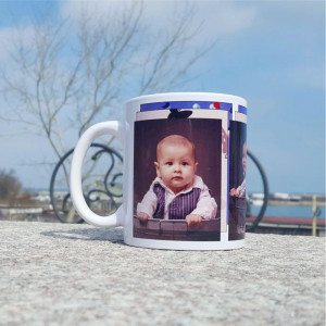 Cana personalizata cu 3 poze