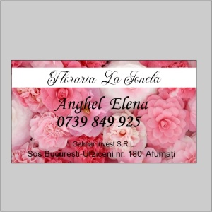 Cărți de vizită -Florărie-