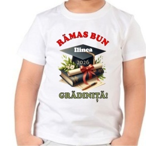 Tricou personalizat pentru copii -Tricou gradiniță-
