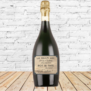 Vin spumant personalizat cu text 3--