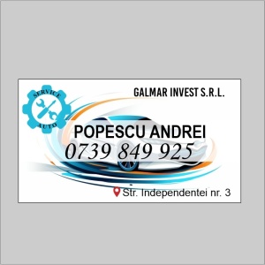 Cărți de vizită -Service auto-