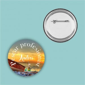 Insignă personalizată -Pescar-