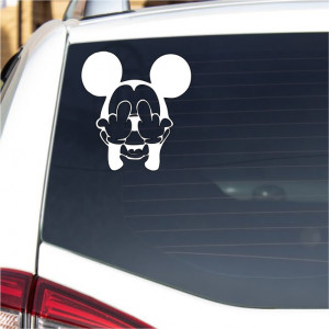 Sticker auto -Micky-