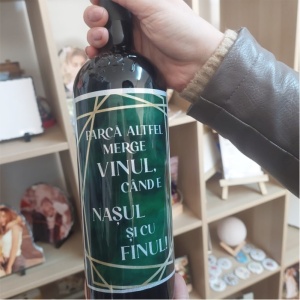 Vin personalizat -Nașul și cu finul 2-