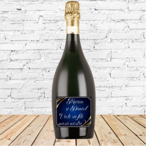 Vin spumant personalizat cu text 4--