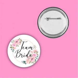 Insignă personalizată -Team bride-