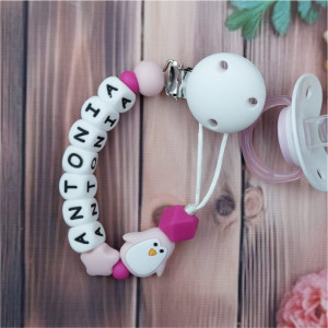 Lănțișor pentru suzetă personalizat model 15