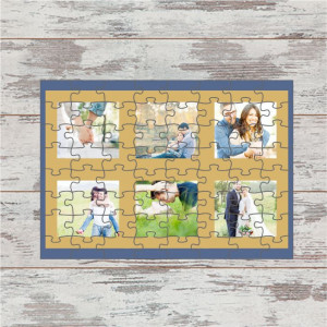 Puzzle personalizat cu 6 poze
