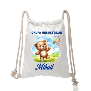 Rucsac personalizat -Grupa ursuleților-