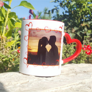 Cana personalizata cu 2 poze - Img 2