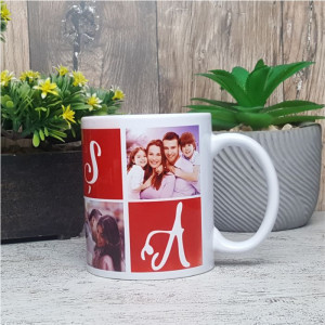 Cana personalizata cu 4 poze -Nașa- - Img 3